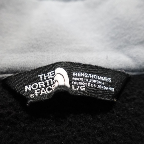 North Face Sweater Mens L Yellow Alphabet City Fleece Pullover Sweatshirt - Picture 5 of 8